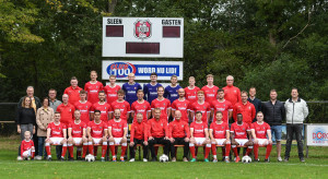 Alle teams vv Sleen in nieuw wedstrijdtenue