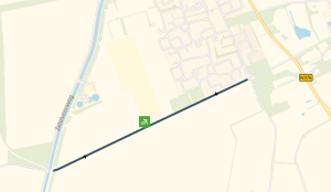 Haarstdiek bij Sleen afgesloten