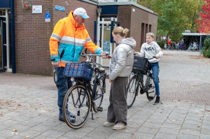 Fietskeuringen op de basisscholen in Sleen
