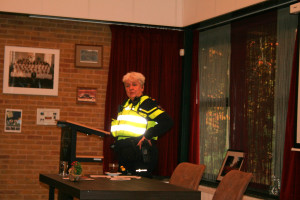 Wijkagent vertelt bij Senioren Belang Sleen