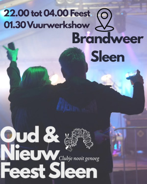 Oud & Nieuw Feest in Sleen op oudejaarsdag