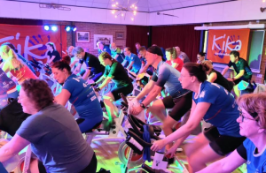 Spinningmarathon SIS voor het goede doel
