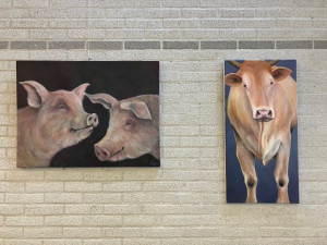 Nieuwe expositie in de bibliotheek van Sleen