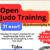 Open Judo Training op 31 maart in Sleen