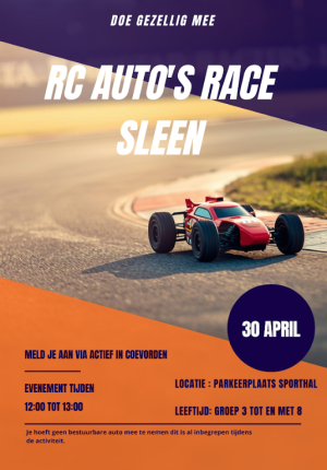 Buurtsportcoaches organiseren RC Auto Race