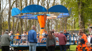 Koningsdag ook in Sleen gevierd
