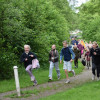 De tweede avond van de wandelvierdaagse