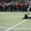 Freestyler Jesse Marlet vertoont zijn kunsten