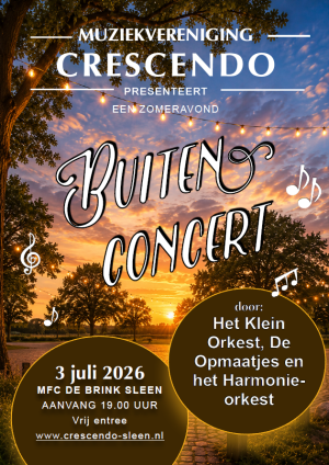 Geniet van muziek tijdens zomeravond concert 