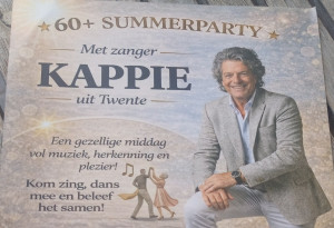 60+ Summerparty op 16 juli in Noord-Sleen
