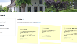 Prikbord sleen.nu: jouw bericht is welkom!