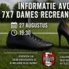 Informatieavond 7x7 Dames Recreanten
