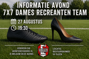 Informatieavond 7x7 Dames Recreanten
