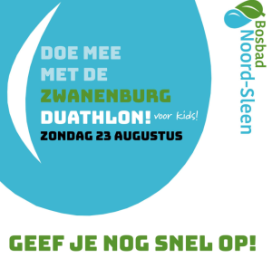 Duathlon voor kinderen op 23 augustus