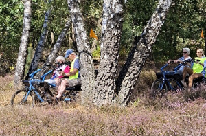 Duofietsen op pad in Sleen en omgeving