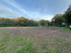 Terrein aan Boelkenweg opnieuw ingezaaid
