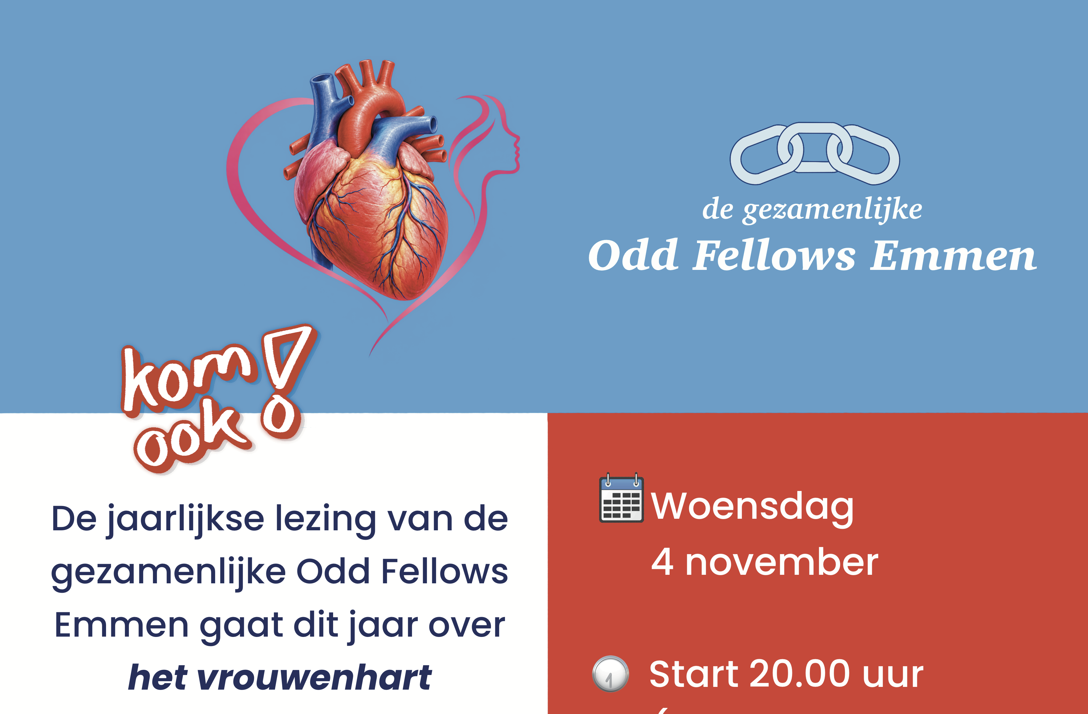 Lezing in Sleen over het vrouwenhart