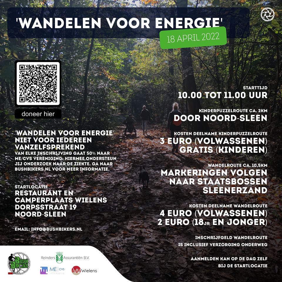 Wandelen bushbikers 2022