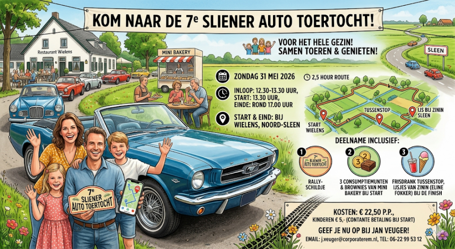 sliener autotocht 2026